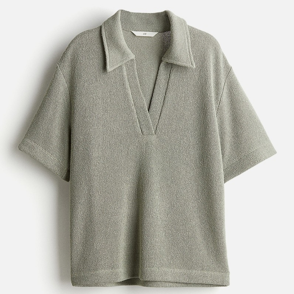 Sage Green Collared Shirt